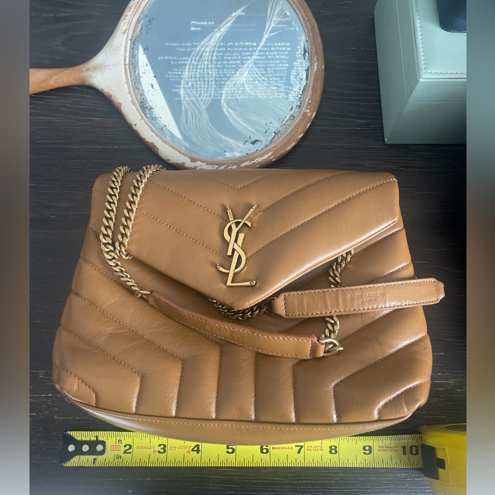 Saint Laurent Quilted Leather Shoulder Bag - Picture 5 of 12